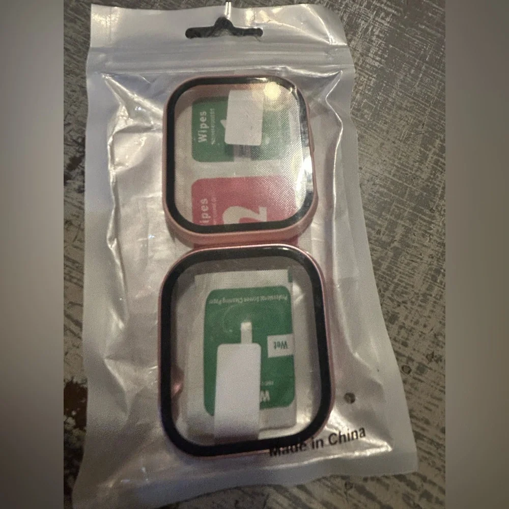 2 pack Apple Watch cases w tempered glass for 46mm - Picture 1 of 3